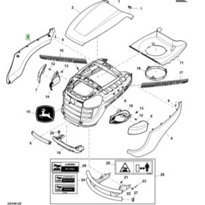 John Deere PANEL GX23133
