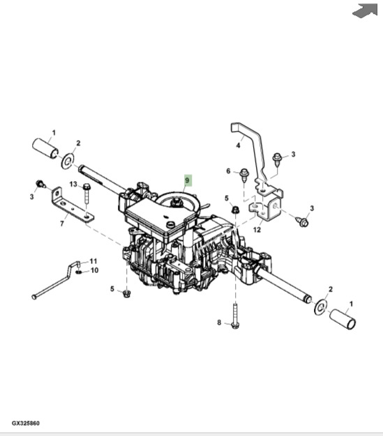 John Deere TRANSMISSION AUC10269 - Farol Shop