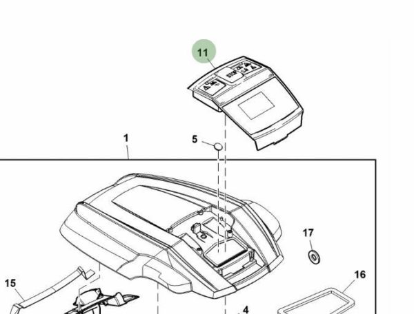 John Deere DISPLAY MODULE SAA10823