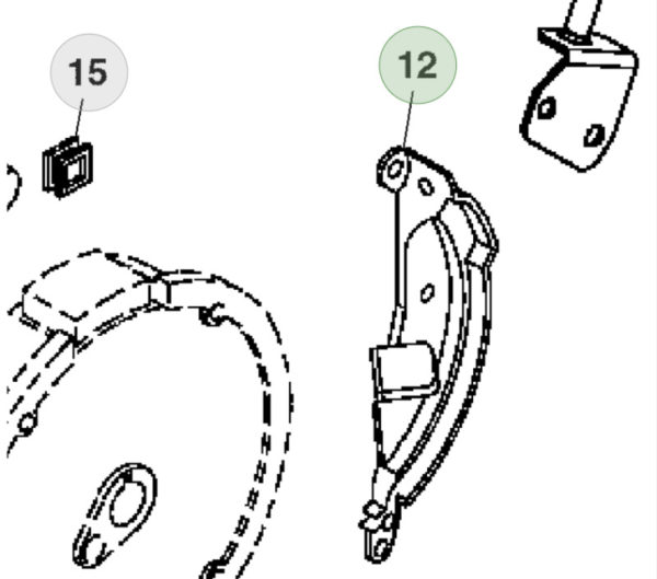 John Deere PLATE M131635