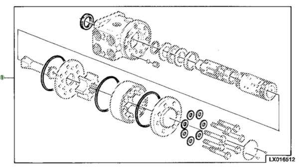 John Deere SEAL KIT AL112819