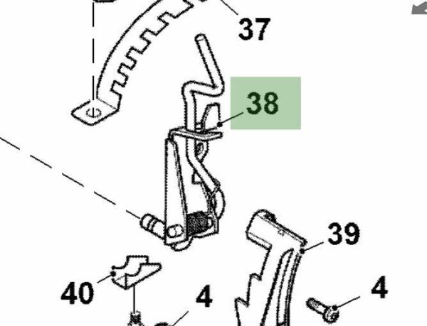 John Deere LEVER SAA11800