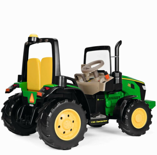 John Deere Dual Force 12V Ride-On Tractor MCEPIGOD5500 - Image 2