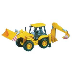 Bruder JCB 4CX Backhoe Loader – 1:16 Construction Vehicle with Working Loaders
