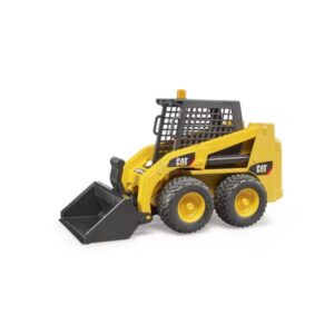 Bruder CAT Skid Steer Loader – 1:16 Construction Vehicle with Functional Load Arm