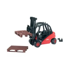 Bruder Linde H30D Forklift – 1:16 Industrial Forklift with 2 Pallets